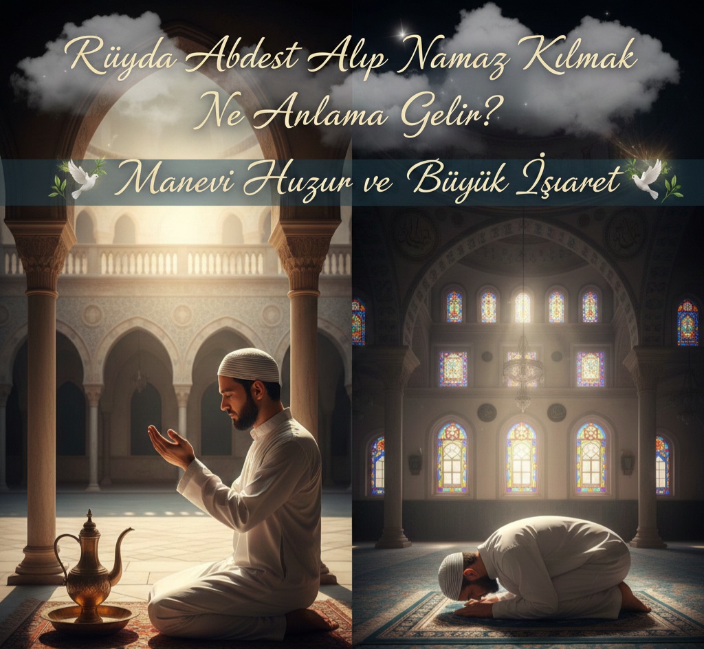 Rüyada Abdest Alıp Namaz Kılmak Ne Anlama Gelir? Manevi Huzur ve Büyük İşaret