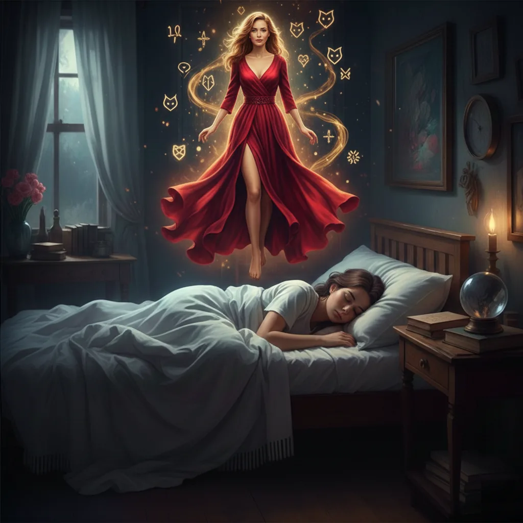 Rüyada Kırmızı Elbise Giymek Ne Anlama Gelir? Aşk, Tutku ve Güç Yorumu